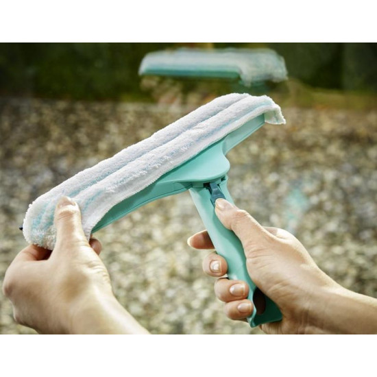 Window mop LEIFHEIT 51320 3in1, with squeegee, on handle Window mop LEIFHEIT 51320 3in1, with squeegee, on handle