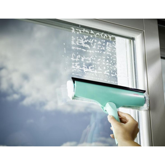 Window mop LEIFHEIT 51320 3in1, with squeegee, on handle Window mop LEIFHEIT 51320 3in1, with squeegee, on handle