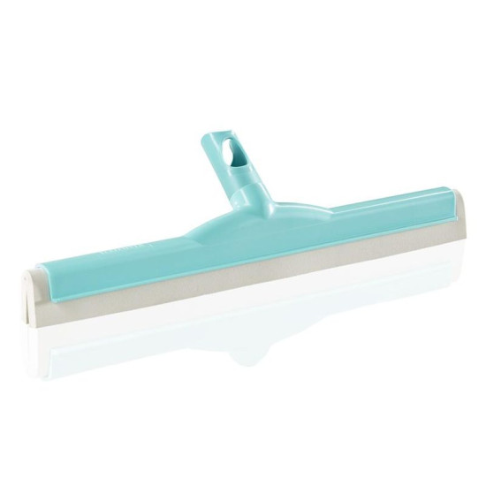 <p>Effective smudge-free wiping off water thanks to the white rubber Premium Dura-Flex squeegee, does not absorb water, cleans floors with a high hygiene factor perfectly - suitable for bathrooms, around swimming pools, saunas, etc., compatible with the Click System, squeegee width 45 cm.</p>