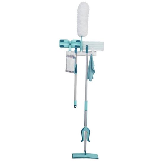 <p>Organizer for easy and clear storage of individual components of the Click System in one place. Applications and components of the organizer are: • 2 rod holders • 3 separate attachments • Possibility to hang the mop covers in the middle of the holder (with the method of attachment on the pocket system) • 3 hooks for hanging cloths or products with a hanging loop • Easy Clip holder for up to 3 additional cloths, mop covers / mop replacements• Possibility to attach the mop cover to the attachments• <p>Organizer for easy and clear storage of individual components of the Click System in one place. Applications and components of the organizer are: • 2 rod holders • 3 separate attachments • Possibility to hang the mop covers in the middle of the holder (with the method of attachment on the pocket system) • 3 hooks for hanging cloths or products with a hanging loop • Easy Clip holder for up to 3 additional cloths, mop covers / mop replacements• Possibility to attach the mop cover to the attachments•