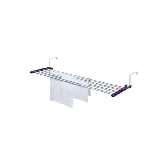 <p>Practical universal telescopic hanging clothes dryer, for hanging on the heating, window, door, etc., adjustable width from 55 to 105 cm, 4.2 m of drying surface, 2-year warranty.</p> <p>Practical universal telescopic hanging clothes dryer, for hanging on the heating, window, door, etc., adjustable width from 55 to 105 cm, 4.2 m of drying surface, 2-year warranty.</p>