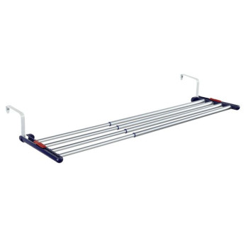 <p>Practical universal telescopic hanging clothes dryer, for hanging on the heating, window, door, etc., adjustable width from 55 to 105 cm, 4.2 m of drying surface, 2-year warranty.</p>