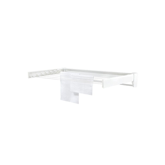 <p>Practical foldable wall-mounted clothes dryer, space-saving, suitable not only for the bathroom, separate chrome-plated towel rack, rod width 100 cm, 8.1 m of drying surface = 1 washing machine, 3-year warranty.</p> <p>Practical foldable wall-mounted clothes dryer, space-saving, suitable not only for the bathroom, separate chrome-plated towel rack, rod width 100 cm, 8.1 m of drying surface = 1 washing machine, 3-year warranty.</p>