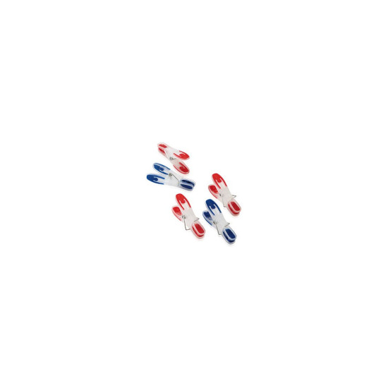 <p>Clothespins 25 pcs, dimensions: 8.5x3x31 cm. Color:white/red/blue; Material: Plastic.</p> <p>Clothespins 25 pcs, dimensions: 8.5x3x31 cm. Color:white/red/blue; Material: Plastic.</p>