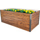 Ограждение для грядки Strend Pro Garden, 200x100x77см, 3D дизайн дерево, металл Ограждение для грядки Strend Pro Garden, 200x100x77см, 3D дизайн дерево, металл