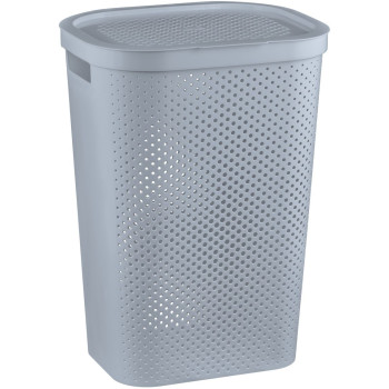Pesukorv Curver® INFINITY DOTS 60L, hall, 35x44x60 cm Pesukorv Curver® INFINITY DOTS 60L, hall, 35x44x60 cm