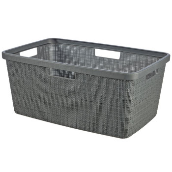 Pesukorv Curver® JUTE, 46L, hall, 39x59x26 cm Pesukorv Curver® JUTE, 46L, hall, 39x59x26 cm