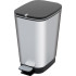 Мусорник KIS Chic Bin M Steel, 35л, 40,5x26,5x45 см