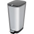 Мусорник KIS Chic Bin Steel L, 50л, 44,5x29x60,5 см
