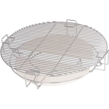 Grate for grill Strend Pro Kamado Egg 21", adjustable, with stone