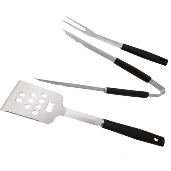 Strend Pro grillitööriistade komplekt, grillimine ja grillimine, roostevaba teras, 3-osaline