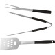 Strend Pro grillitööriistade komplekt, grillimine ja grillimine, roostevaba teras, 3-osaline