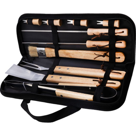 Strend Pro grillitööriistade komplekt, grillimine ja grillimine, 11-osaline, kotis