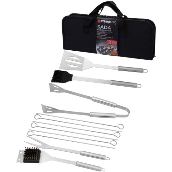 Strend Pro grillitööriistade komplekt, grillimine ja grillimine, 12-osaline, kotis