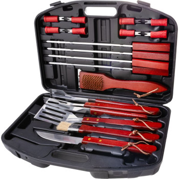 Set of tools Strend Pro Grill, for grilling and roasting, 19 pieces, in a case