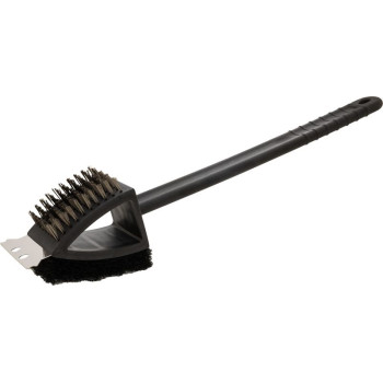 Brush Strend Pro Grill, 3 in 1, with scraper and wire brush, for cleaning the grill, 8x6x37 cm