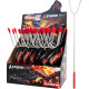 Strend Pro Grill sülitamine, grillimiseks, teleskoop, 24,5-83,5 cm, Sellbox 24 tk