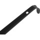 Strend Pro jalanõud, roostevaba teras, must, 420 mm