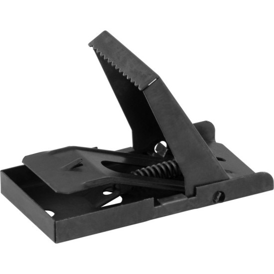 Hiirelõks, metall, avatav, must, 82x42 mm Hiirelõks, metall, avatav, must, 82x42 mm