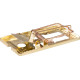 Rat trap, metal, brass, 165x90 mm