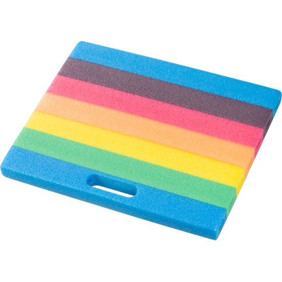 Knee pad Strend Pro, colorful, 35x30x3 cm, for the garden, foam Knee pad Strend Pro, colorful, 35x30x3 cm, for the garden, foam