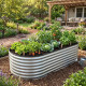 Strend Pro Garden raised bed, galvanized, 100x200x78 cm Strend Pro Garden raised bed, galvanized, 100x200x78 cm