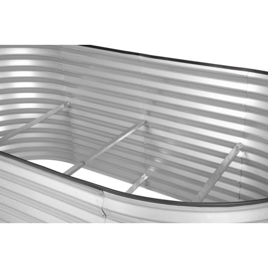 Strend Pro Garden raised bed, galvanized, 100x200x78 cm Strend Pro Garden raised bed, galvanized, 100x200x78 cm