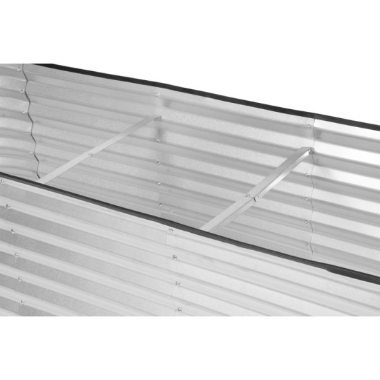Strend Pro Garden raised bed, galvanized, 60x200x45 cm Strend Pro Garden raised bed, galvanized, 60x200x45 cm