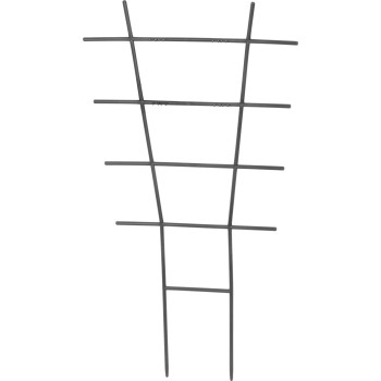 Trellis Strend Pro, supporting for flowers and plants, black, 30.5x56.5 cm