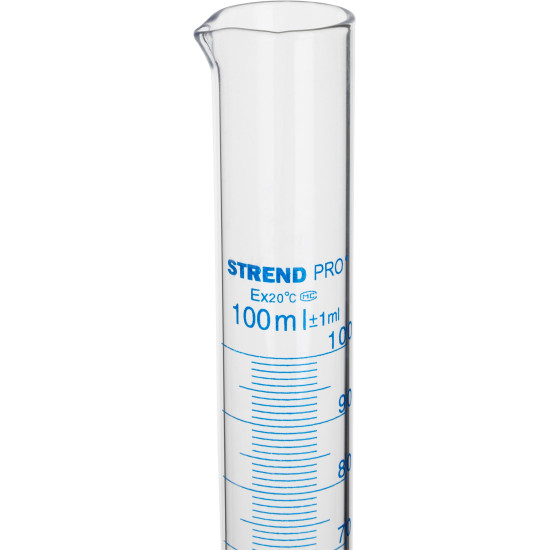Strend Pro silinder, 100 ml, mahuline, klaas