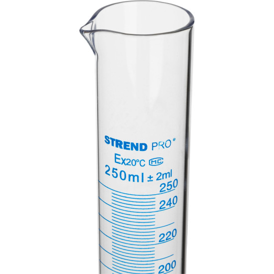 Strend Pro silinder, 250 ml, mahuline, klaas