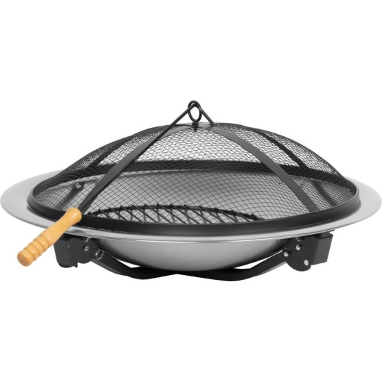 Fireplace Strend Pro Mara, BBQ, Metal, Round, 57x57x40 cm Fireplace Strend Pro Mara, BBQ, Metal, Round, 57x57x40 cm