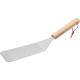 Turner Strend Pro Grill, for grilling and roasting, with wooden handle, stainless steel, 34cm Turner Strend Pro Grill, for grilling and roasting, with wooden handle, stainless steel, 34cm