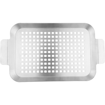 Tray Strend Pro Grill, for grilling, stainless steel, 34x18.5x2 cm