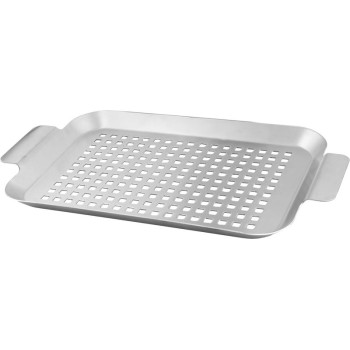 Tray Strend Pro Grill, for grilling, stainless steel, 34x18.5x2 cm