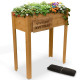 Flower bed Strend Pro Garden, 84x40x98 cm, wood, raised, with legs Flower bed Strend Pro Garden, 84x40x98 cm, wood, raised, with legs