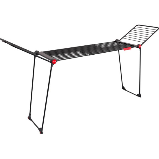 Сушилка для белья Vileda Infinity FLEX, черная, складная, 30 м
