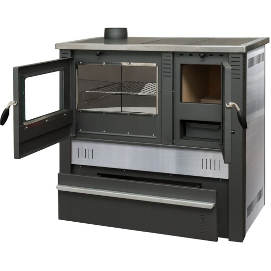 Плита Pro PANONIA INOX, выход слева