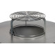 Grill Strend Pro Fiesta, black, steel, diameter 75 cm, with fireplace