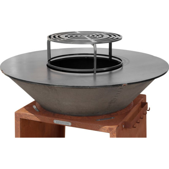 Grill Strend Pro Fiesta, rooste, teras, läbimõõt 100 cm, kaminaga