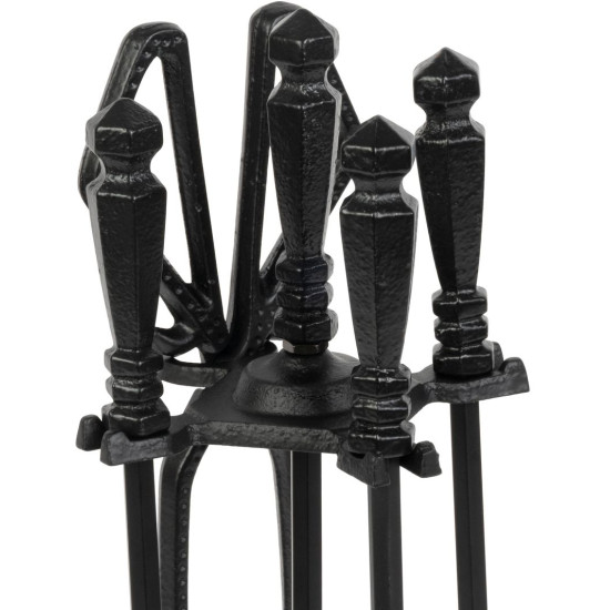 Poker set, 4pcs,black , 66cm Poker set, 4pcs,black , 66cm