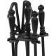 Poker set, 4pcs,black , 66cm Poker set, 4pcs,black , 66cm