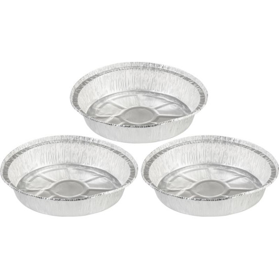 Tray MagicHome, 22.4x4.6 cm, grilling, 3 pcs, Aluminum, round