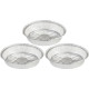 Tray MagicHome, 22.4x4.6 cm, grilling, 3 pcs, Aluminum, round