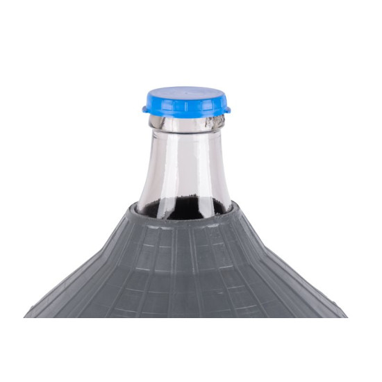 Demijohn cada Inco 54 lit, Veinipudel klaas/plastkorvis, 650x520/405 mm