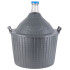 Demijohn cada Inco 54 lit, Veinipudel klaas/plastkorvis, 650x520/405 mm