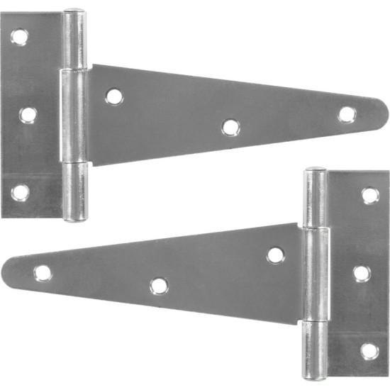 Door hinge T-LINK 150 mm, gate, zinc plated, pack of 2 pcs.