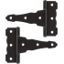 Uksehing MH025402 • 127 mm, nailonist laager, pakk. 2 tk
