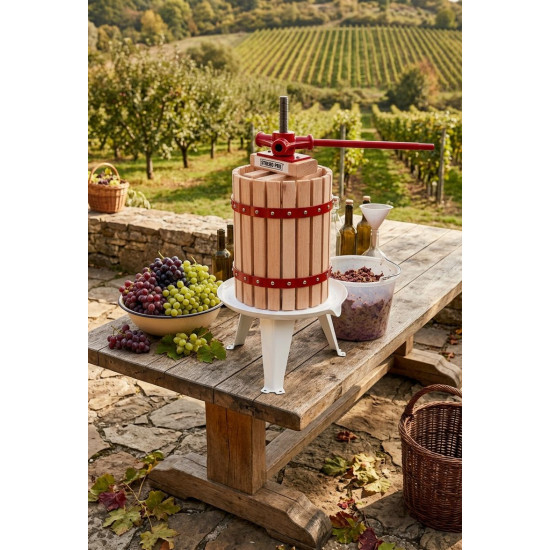 Grape press Harvester FP12, 12 lit