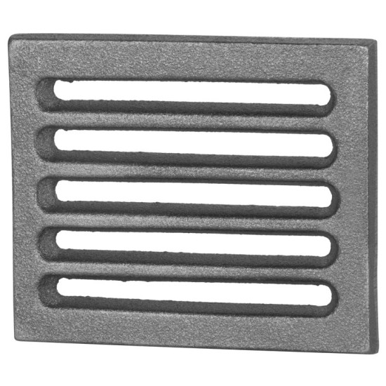 Cast-iron grate 180x130x15 mm